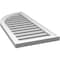 Ekena Millwork Quarter Round Top Left Surface Mount PVC Gable Vent w/ 2"W x 1-1/2"P Brickmould Frame, 16"W x 36"H GVPQL16X3602SF - alternate 2